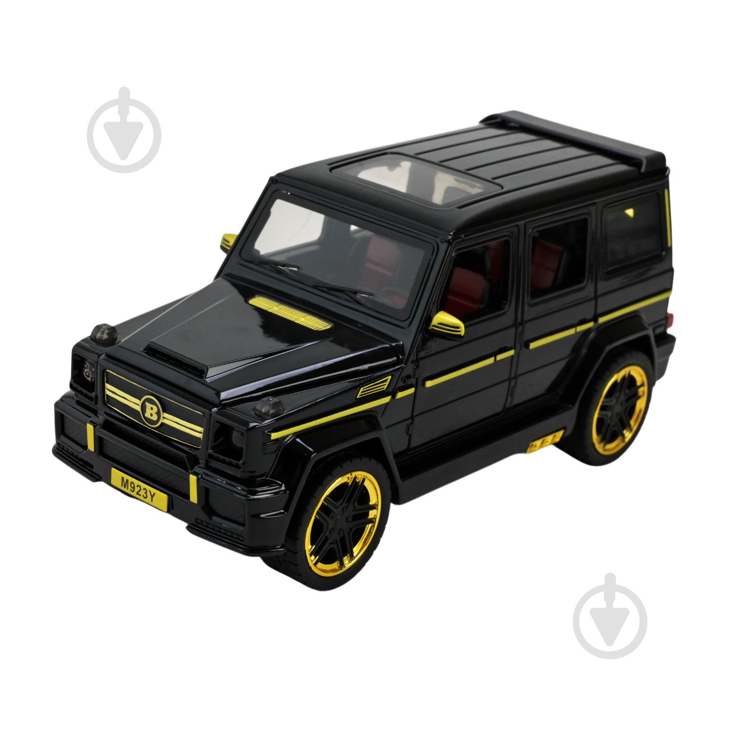 Машинка Автопром 1:24 черная AP7719 - фото 3 Машинка Автопром 1:24 черная AP7719 - фото 3