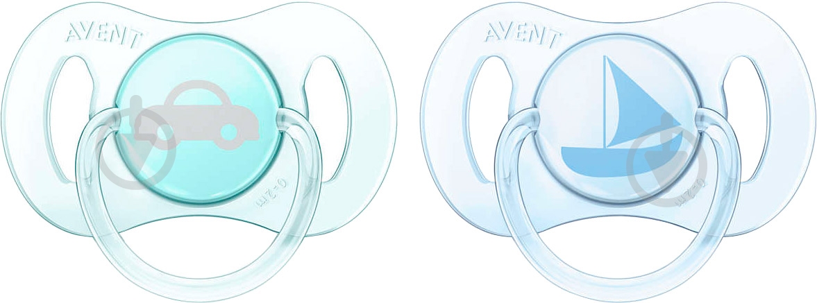 Набор пустышек Philips Avent Mini 2 шт. SCF151/01 - фото 1 Набор пустышек Philips Avent Mini 2 шт. SCF151/01 - фото 1