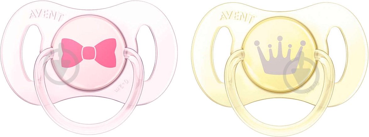 Набор пустышек Philips Avent Mini 2 шт. SCF151/02 - фото 1 Набор пустышек Philips Avent Mini 2 шт. SCF151/02 - фото 1