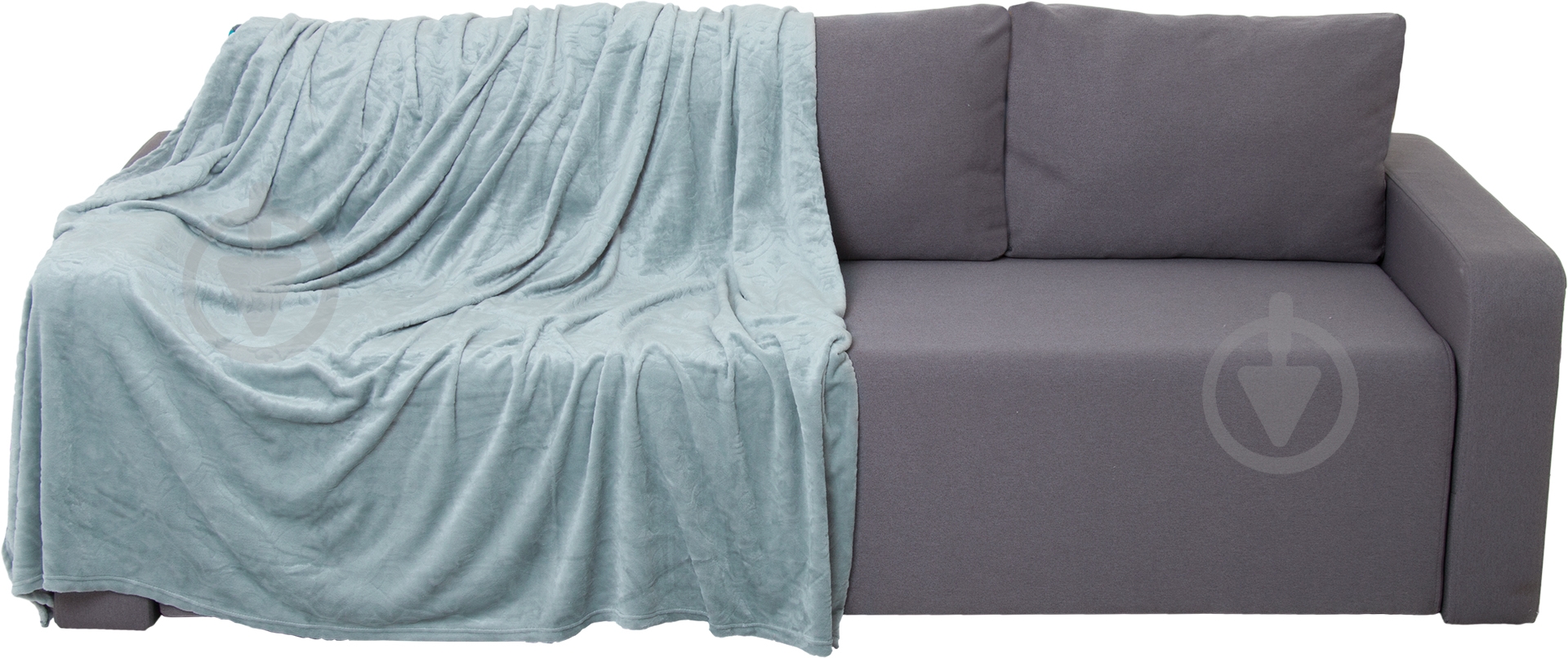 Плед Glory 200x220 см серый Underprice - фото 1