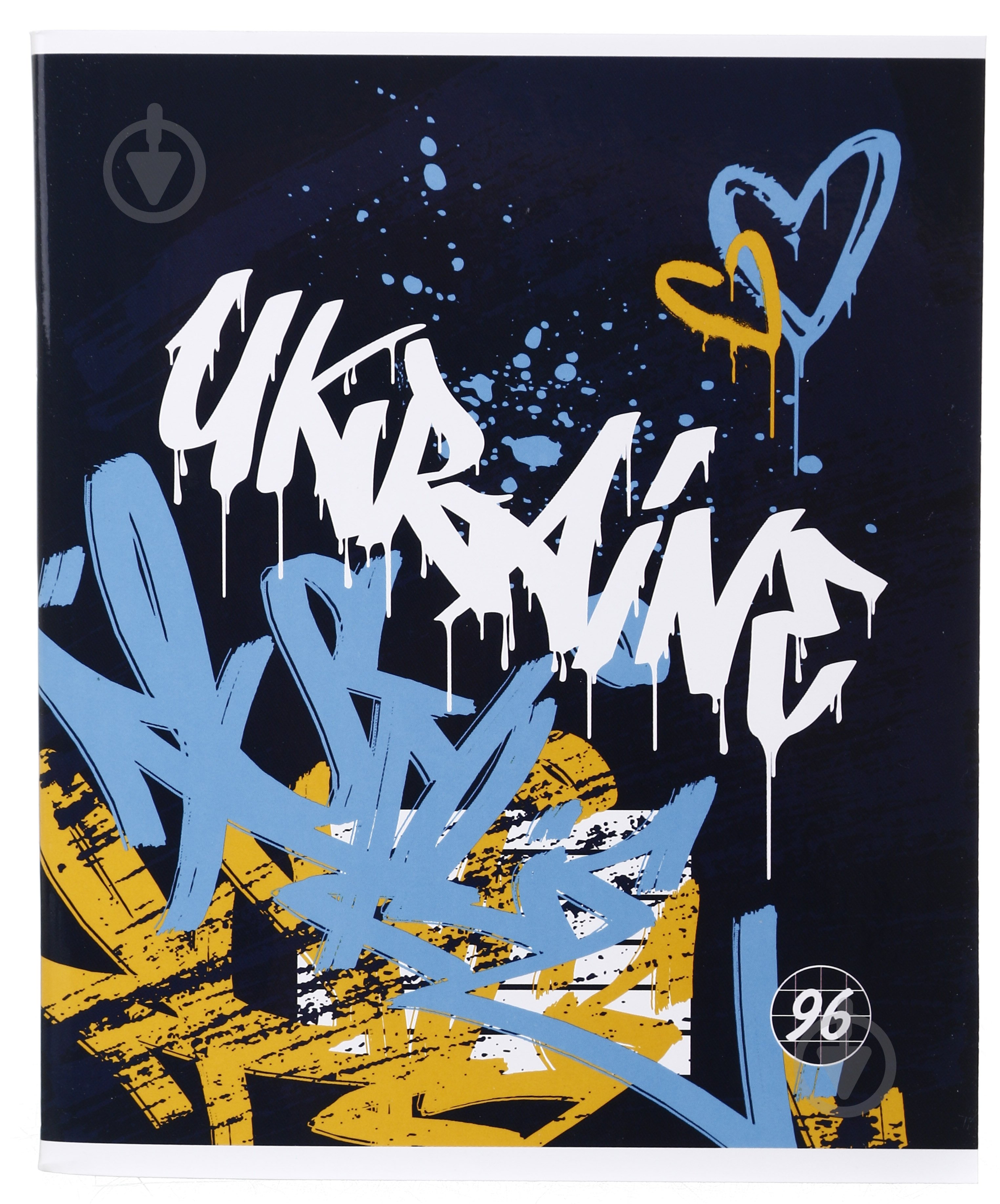 Зошит шкільний Graffiti 96 аркушів клітинка Nota Bene - фото 1