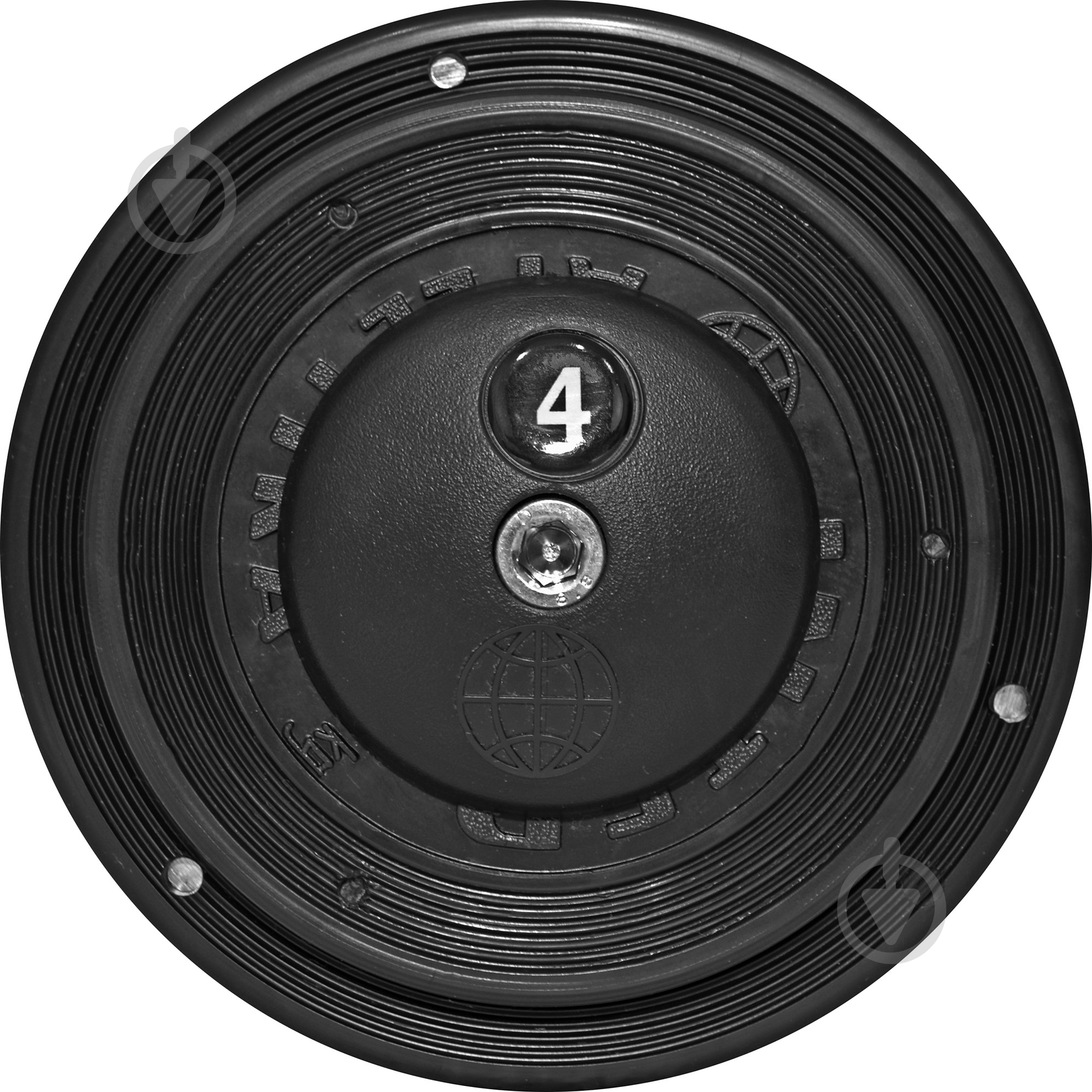 Гантель InterAtletika ST552.4 4 кг черный - фото 3