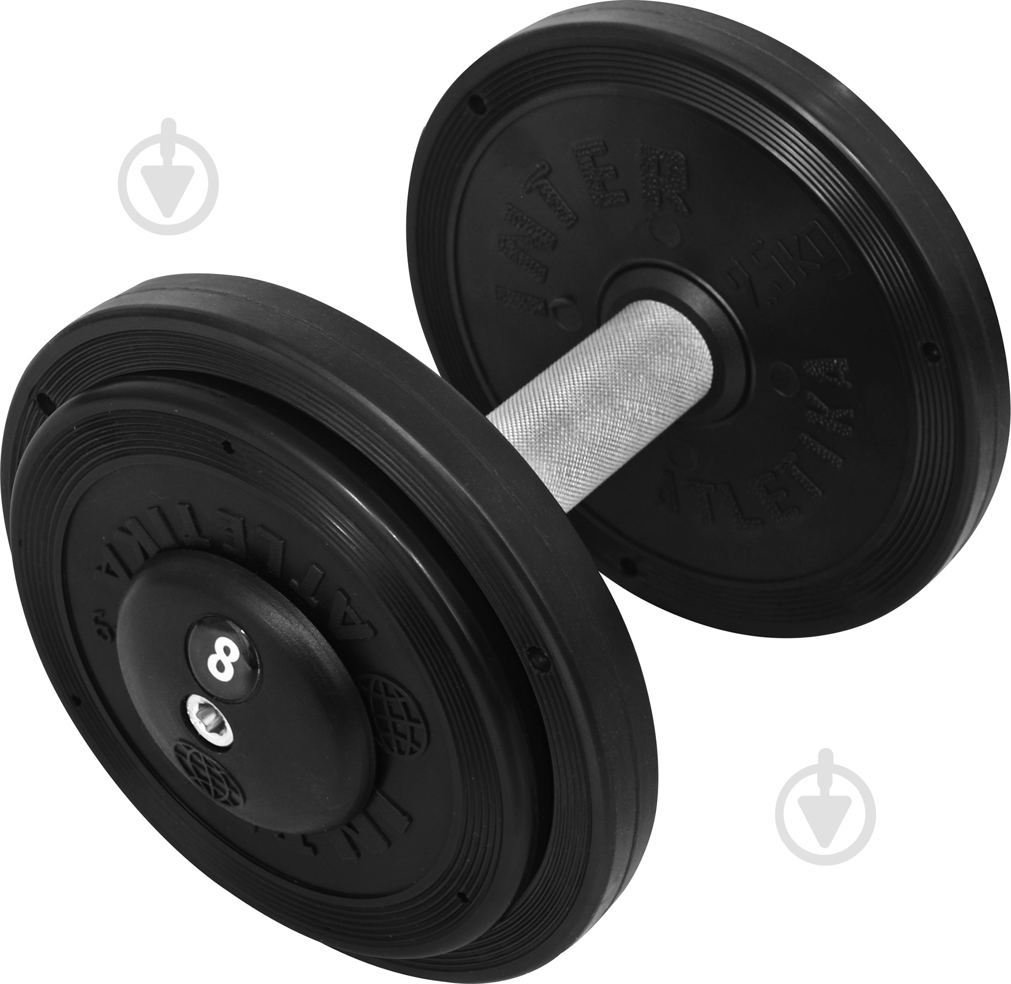 Гантель InterAtletika ST552.8 8 кг черный - фото 1