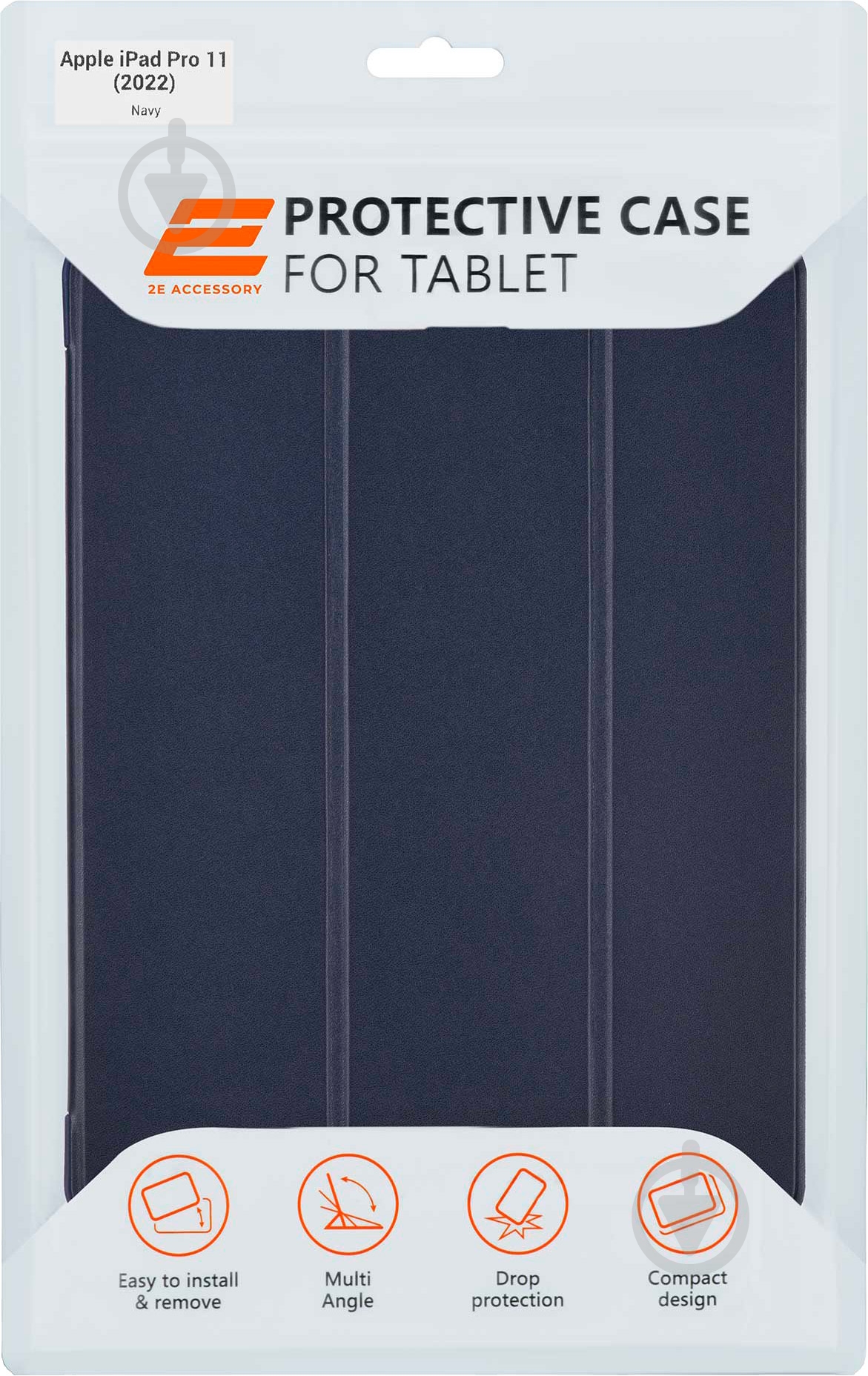 Чехол 2E Basic для Apple iPad Pro 11″ (2022) Flex navy (2E-IPAD-PRO11-IKFX-NV) - фото 5 Чехол 2E Basic для Apple iPad Pro 11″ (2022) Flex navy (2E-IPAD-PRO11-IKFX-NV) - фото 5