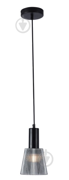 Подвес WunderLicht 1x40 Вт E27 черный 2706-31 BK - фото 1