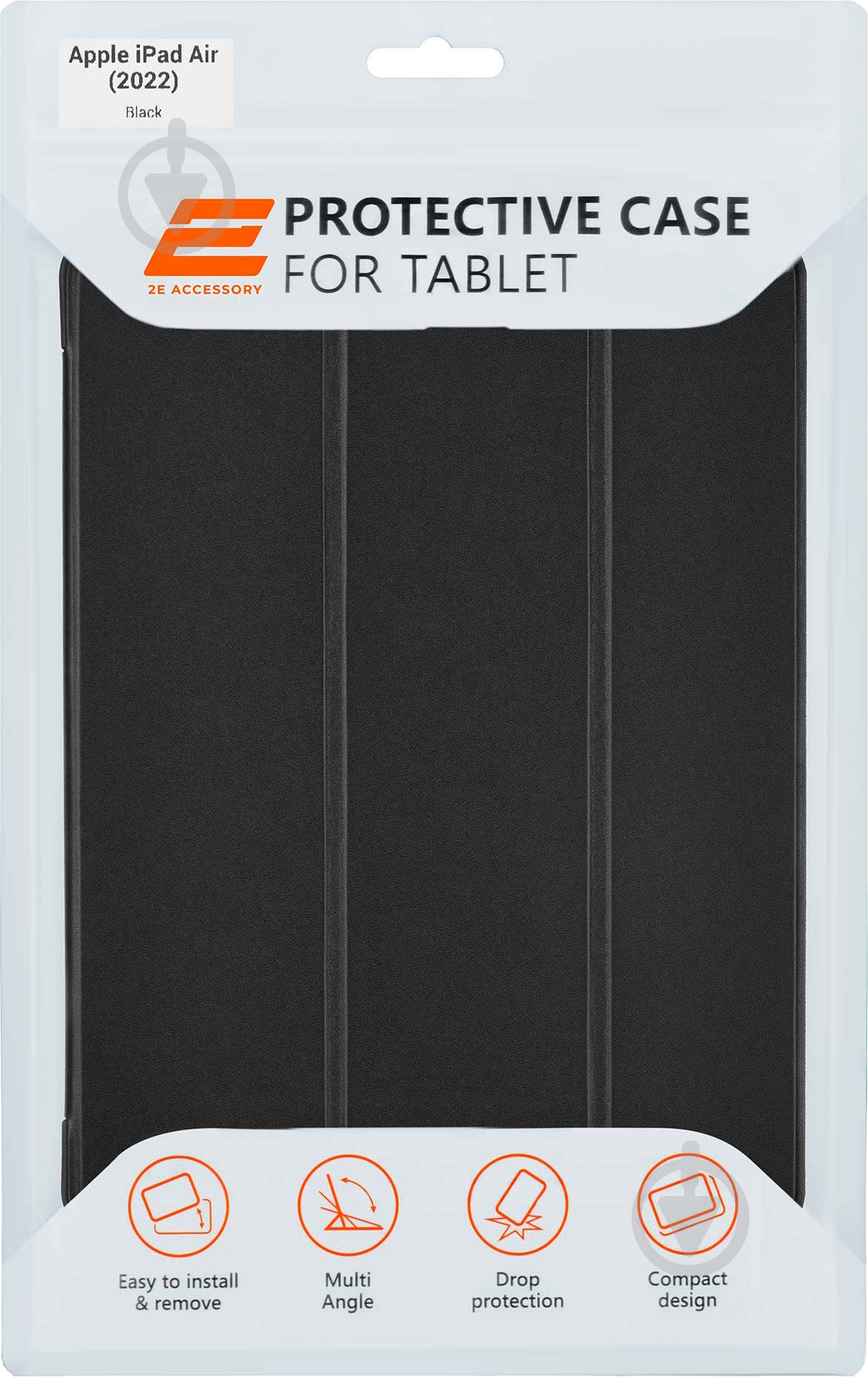 Чехол 2E Basic Apple iPad Air(2022) black (2E-IPAD-AIR-2022-IKFX-BK) - фото 5