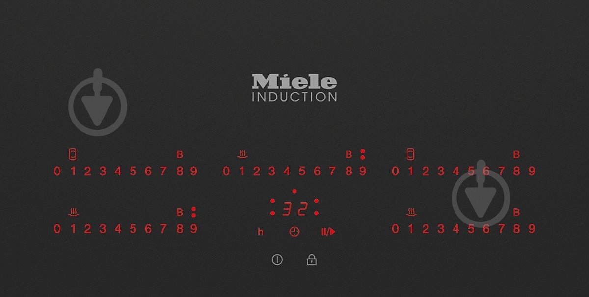 Варочная поверхность индукционная Miele KM 6388 26638852RU - фото 2