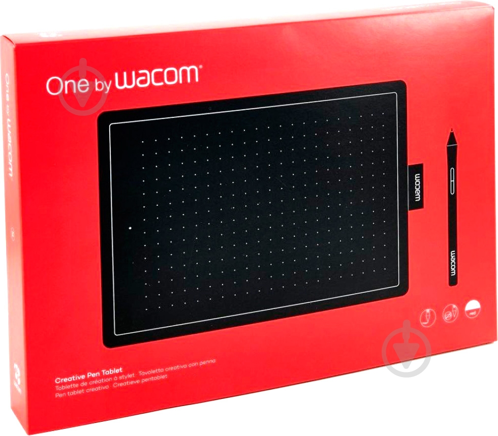 Планшет графічний Wacom One by Wacom M CTL-672-N - фото 4