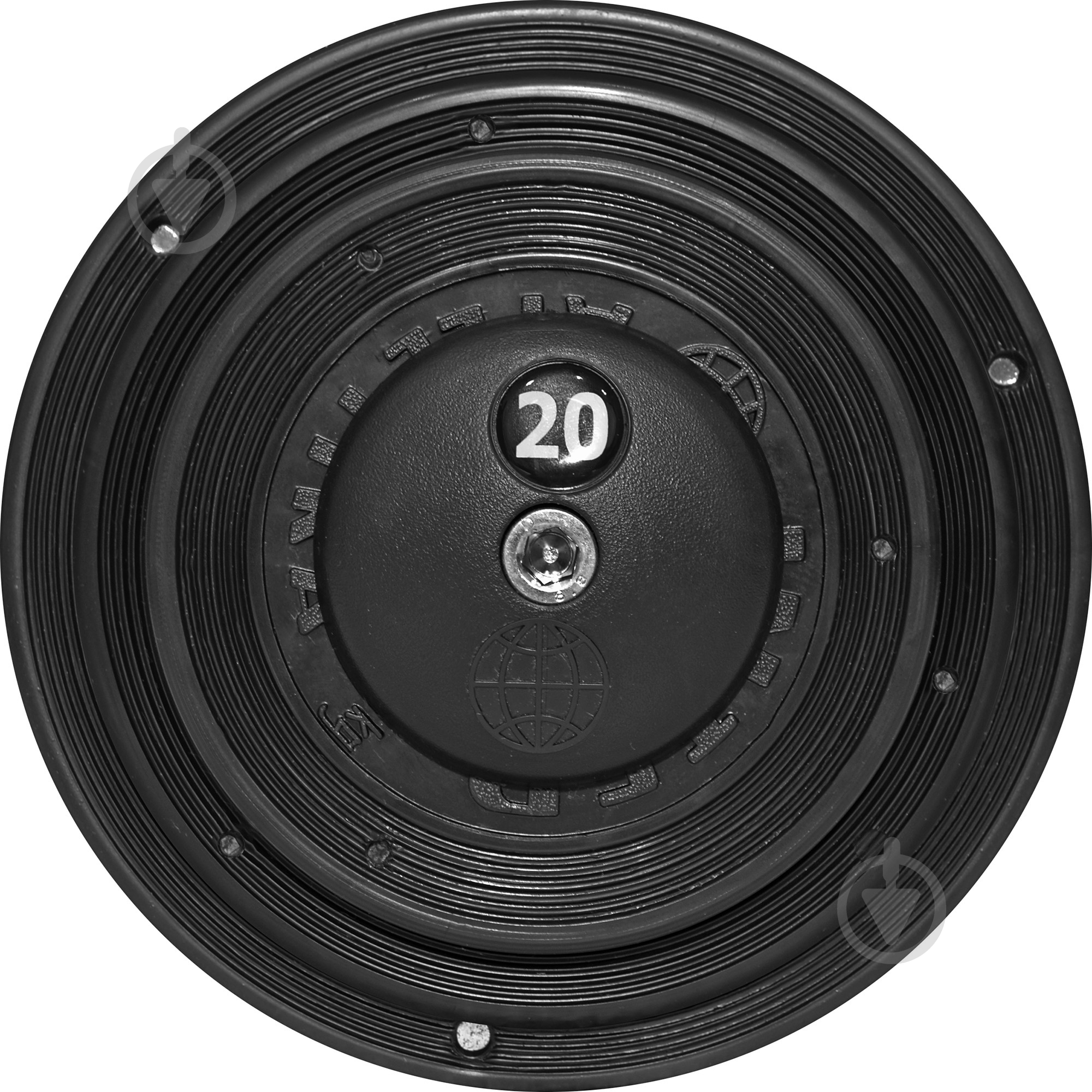 Гантель InterAtletika ST552.20 20 кг черный - фото 3