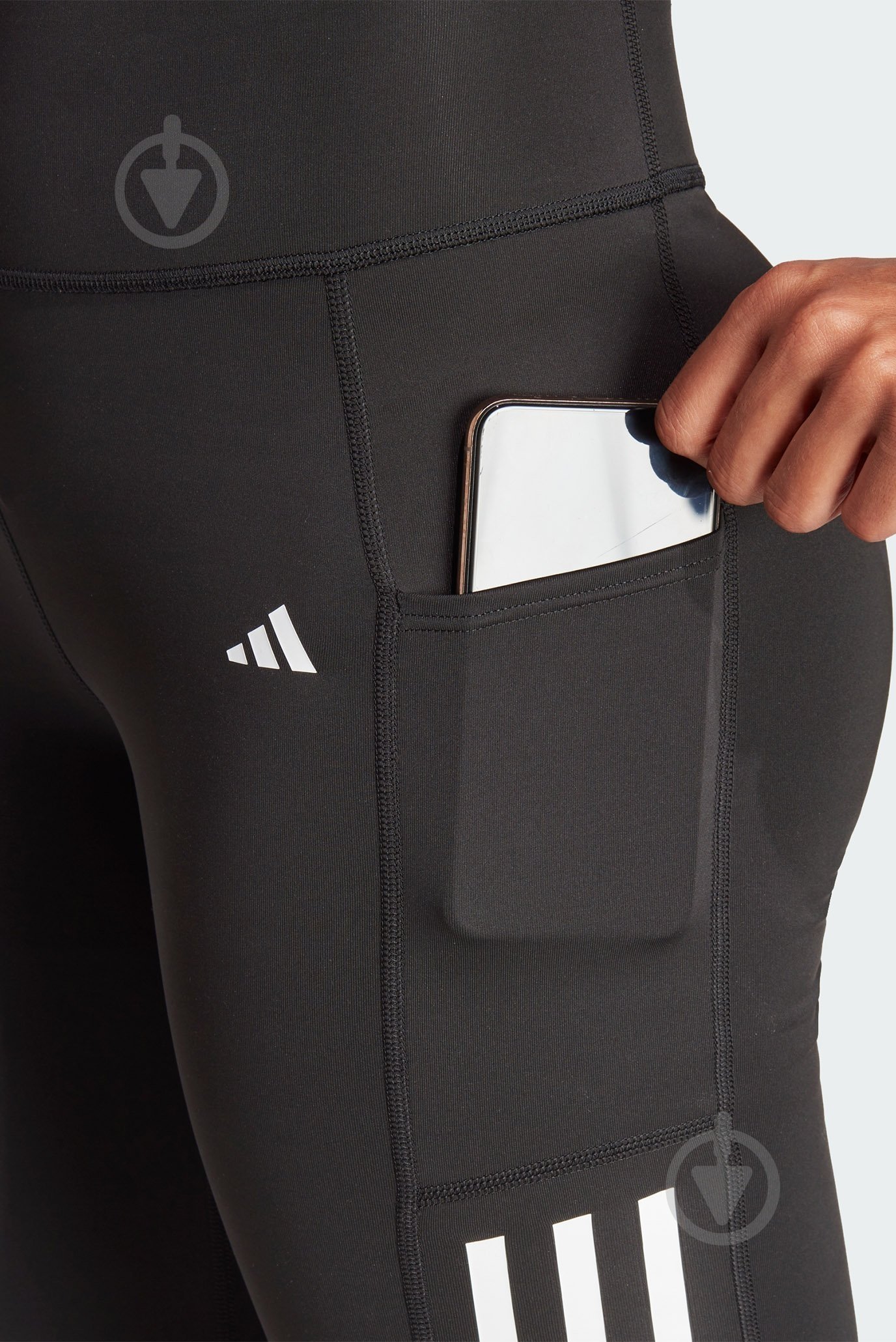 Лосини Adidas Opt 3S 1/1 L IT9105 р.XL чорний - фото 3 Лосини Adidas Opt 3S 1/1 L IT9105 р.XL чорний - фото 3