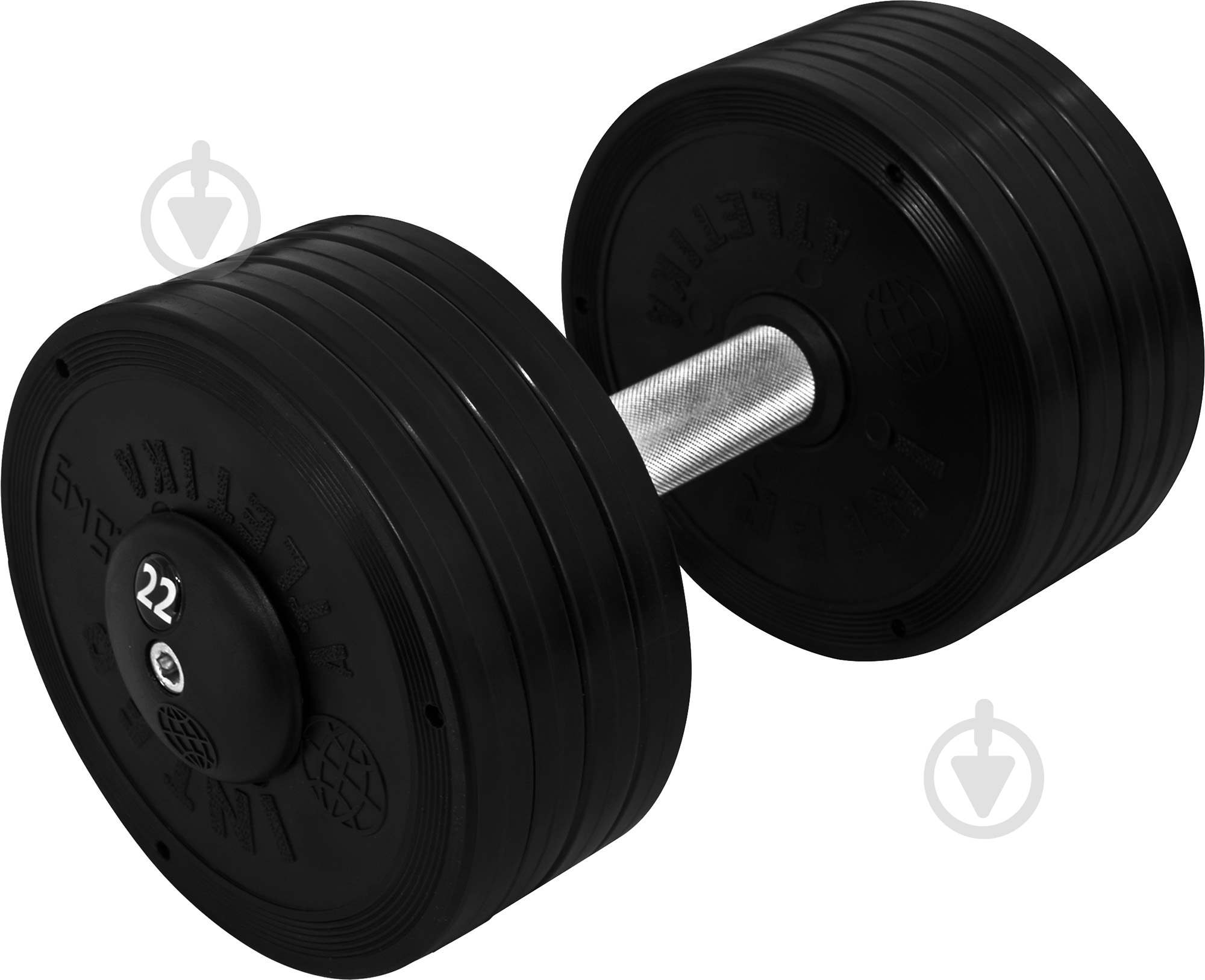 Гантель InterAtletika ST552.22 черный - фото 1 Гантель InterAtletika ST552.22 черный - фото 1