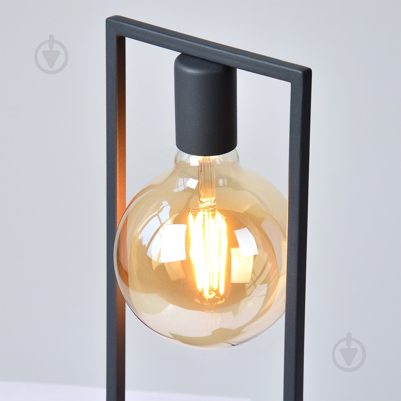 Настольная лампа Vitan Loft Сфера 1x6 Вт Е27 графитовый - фото 5