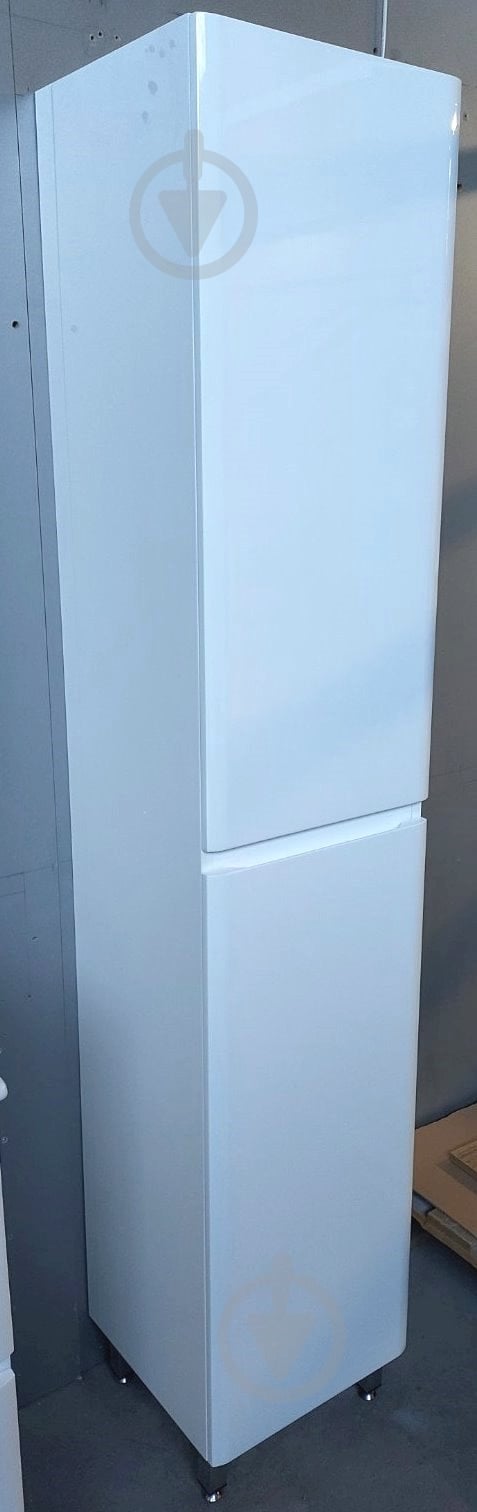 Пенал напольный ЮВЕНТА "Ester - 170" белый - фото 3