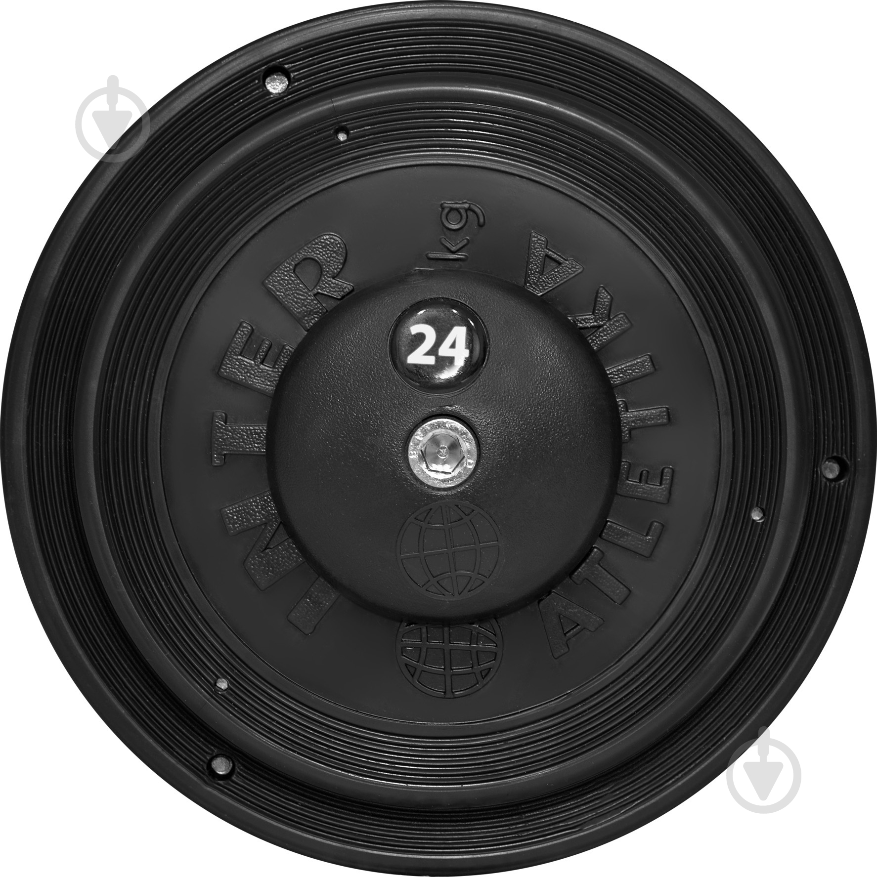 Гантель InterAtletika ST552.24 24 кг черный - фото 2