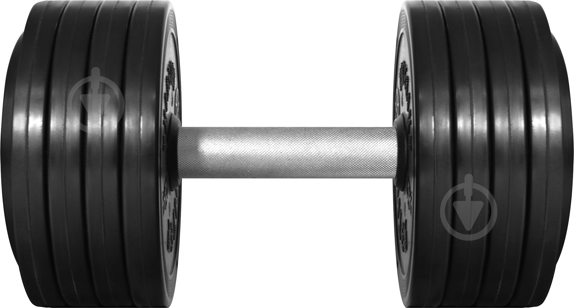 Гантель InterAtletika ST552.24 24 кг черный - фото 3