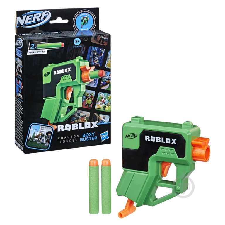 Бластер Hasbro МС серии Роблокс в ассортименте F2490 - фото 2 Бластер Hasbro МС серии Роблокс в ассортименте F2490 - фото 2
