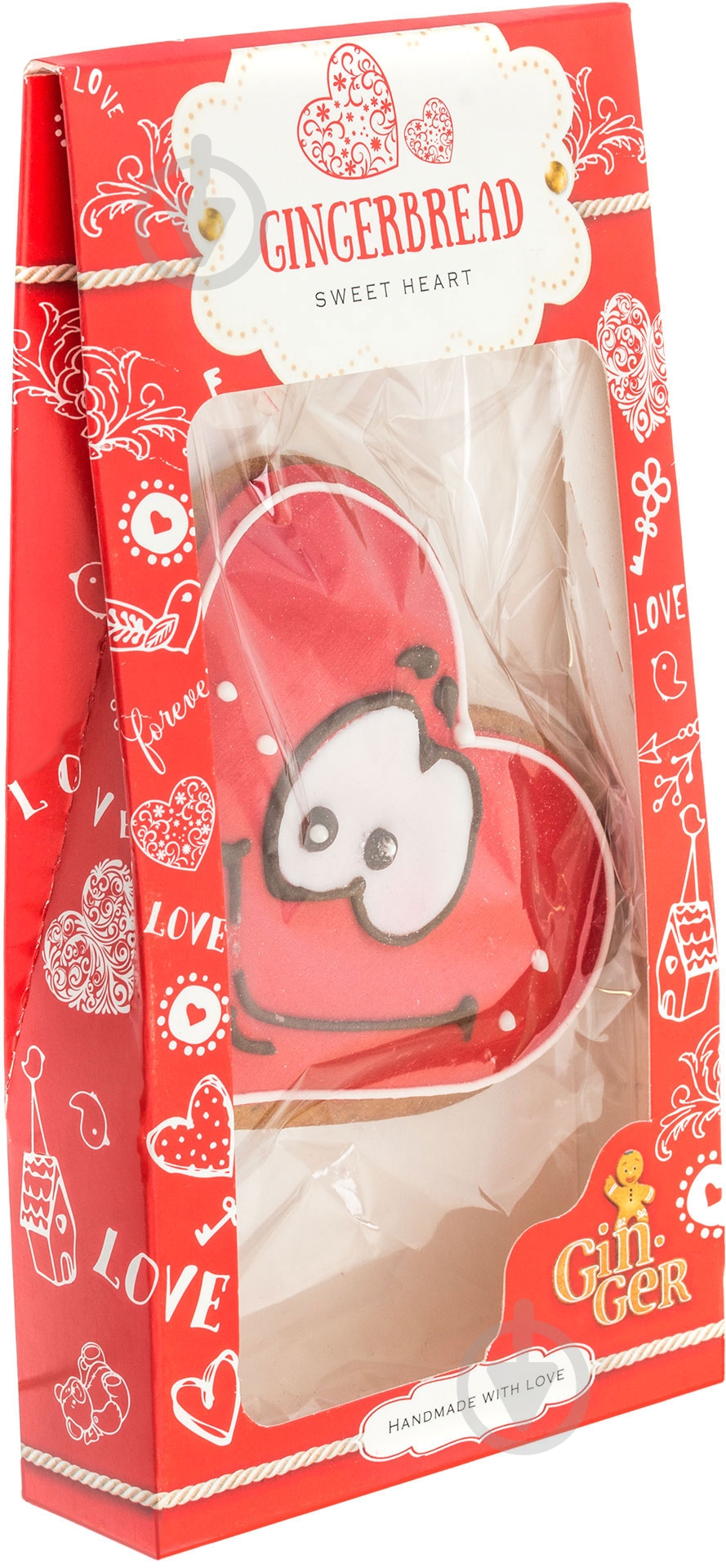 Пряник Джинджер Серце 60 г (4820156880280) - фото 1