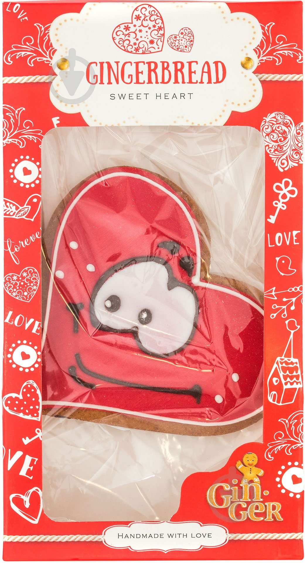 Пряник Джинджер Серце 60 г (4820156880280) - фото 2
