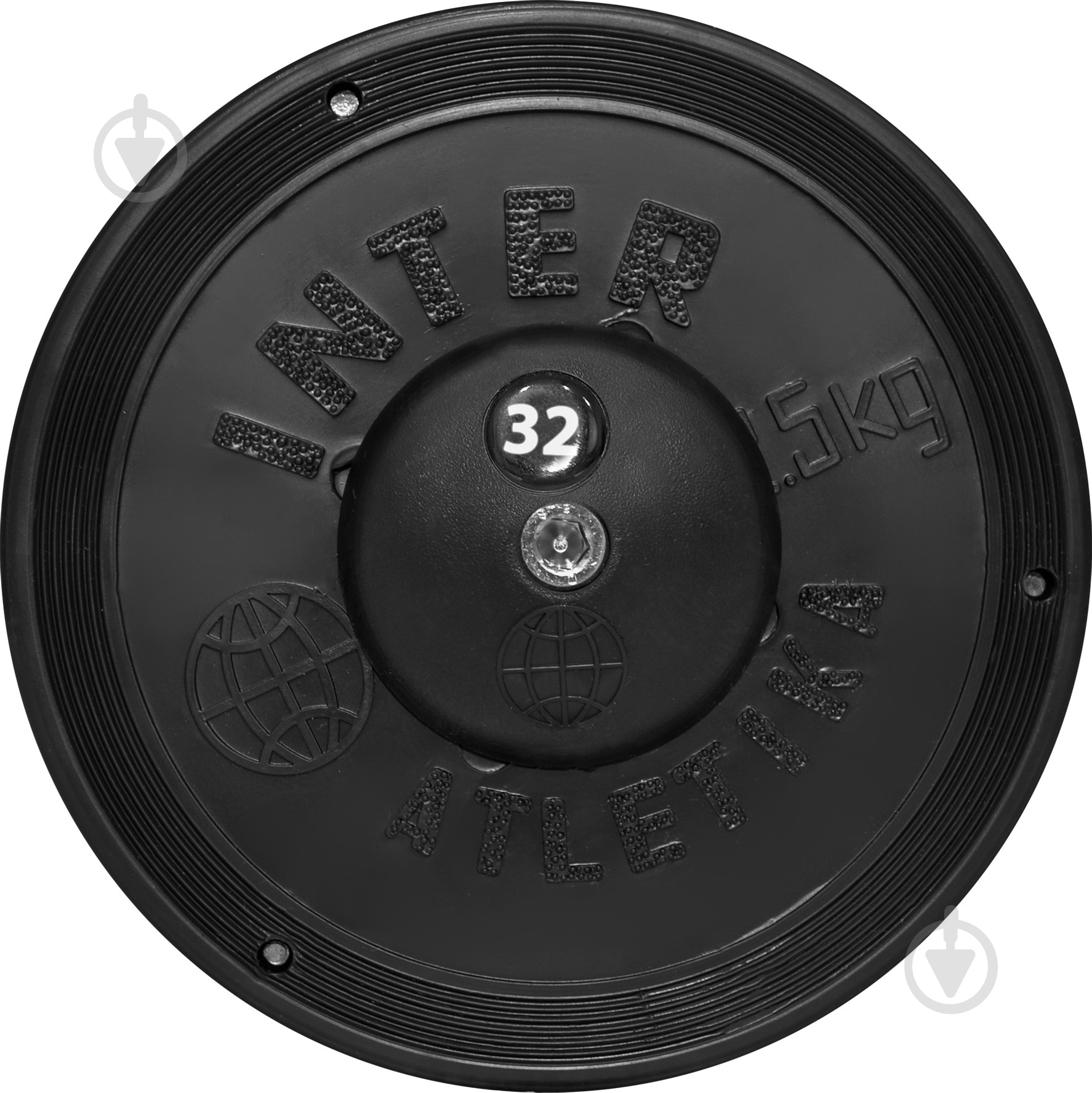 Гантель InterAtletika ST552.32 32 кг черный - фото 2