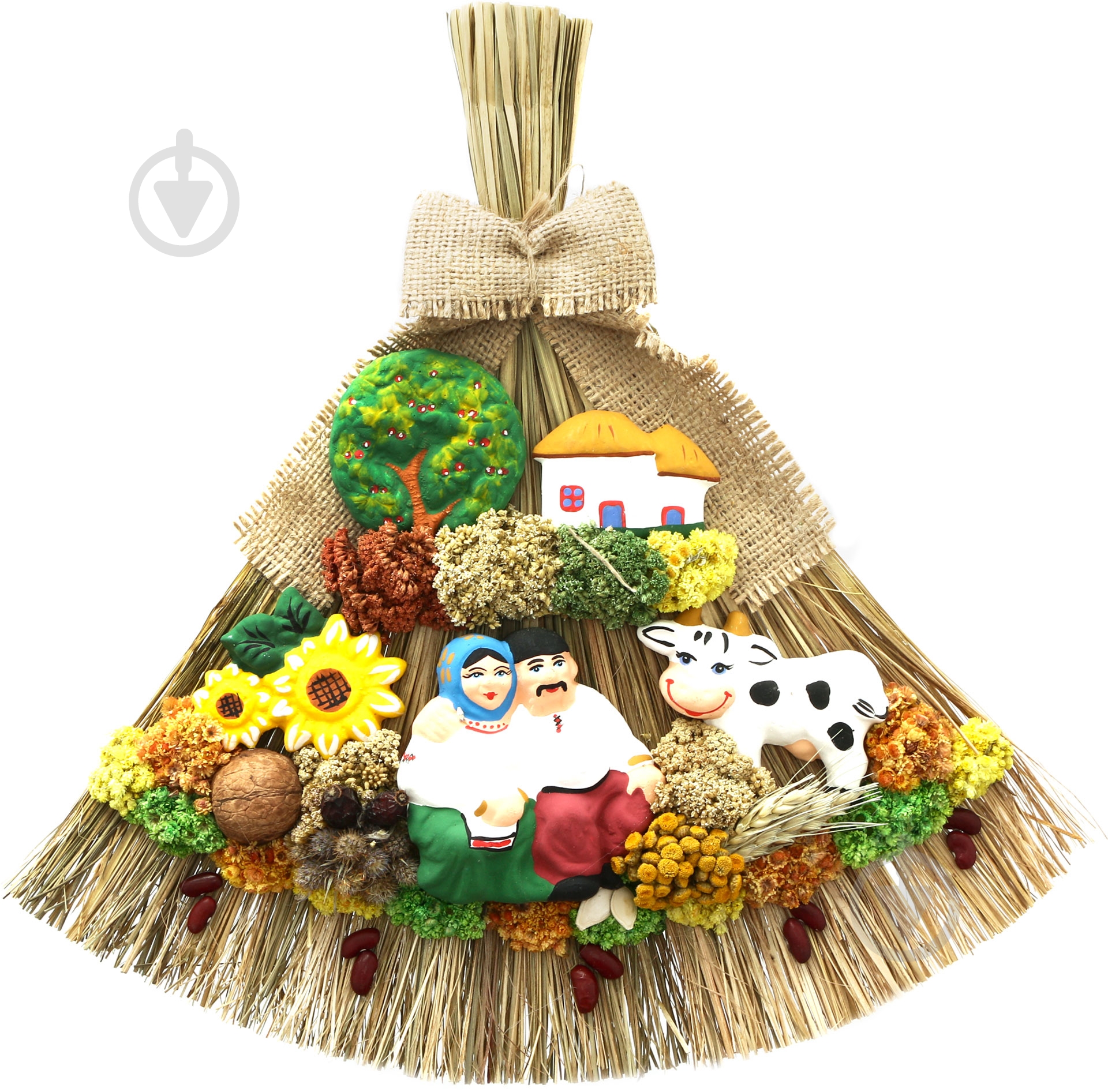 Оберег соломенный большой - фото 1