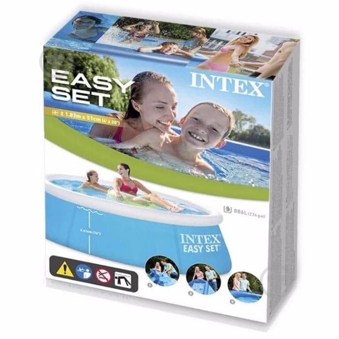 Басейн надувний Intex Easy Set 28101 - фото 2