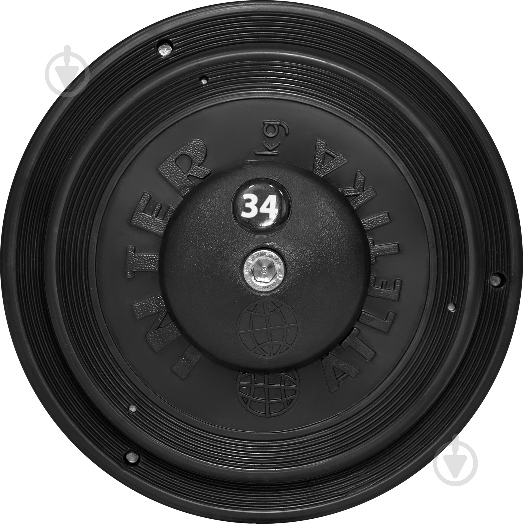 Гантель InterAtletika ST552.34 34 кг черный - фото 3