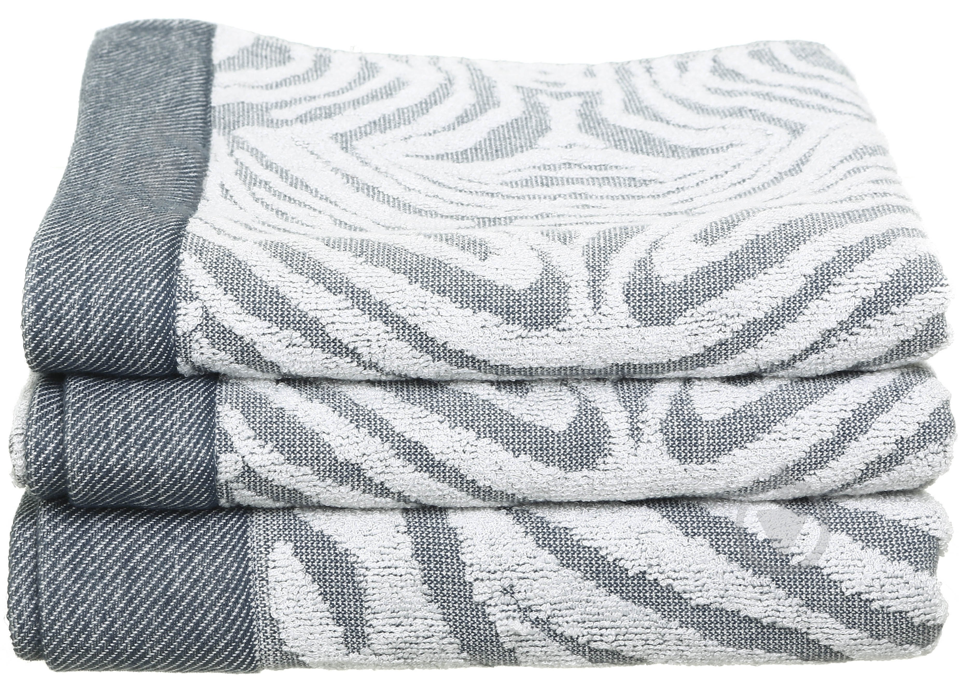 Рушник махровий Zebra 50x90 см сірий Texpol - фото 1