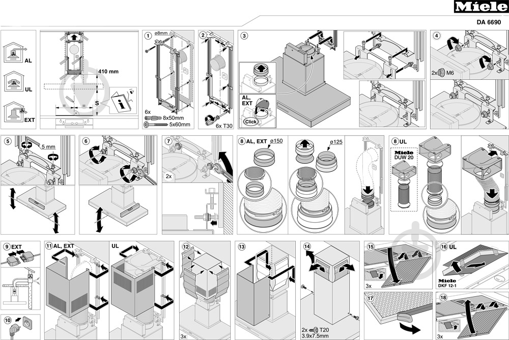 Витяжка Miele DA 6690D HVBR 28669005D - фото 5 Витяжка Miele DA 6690D HVBR 28669005D - фото 5