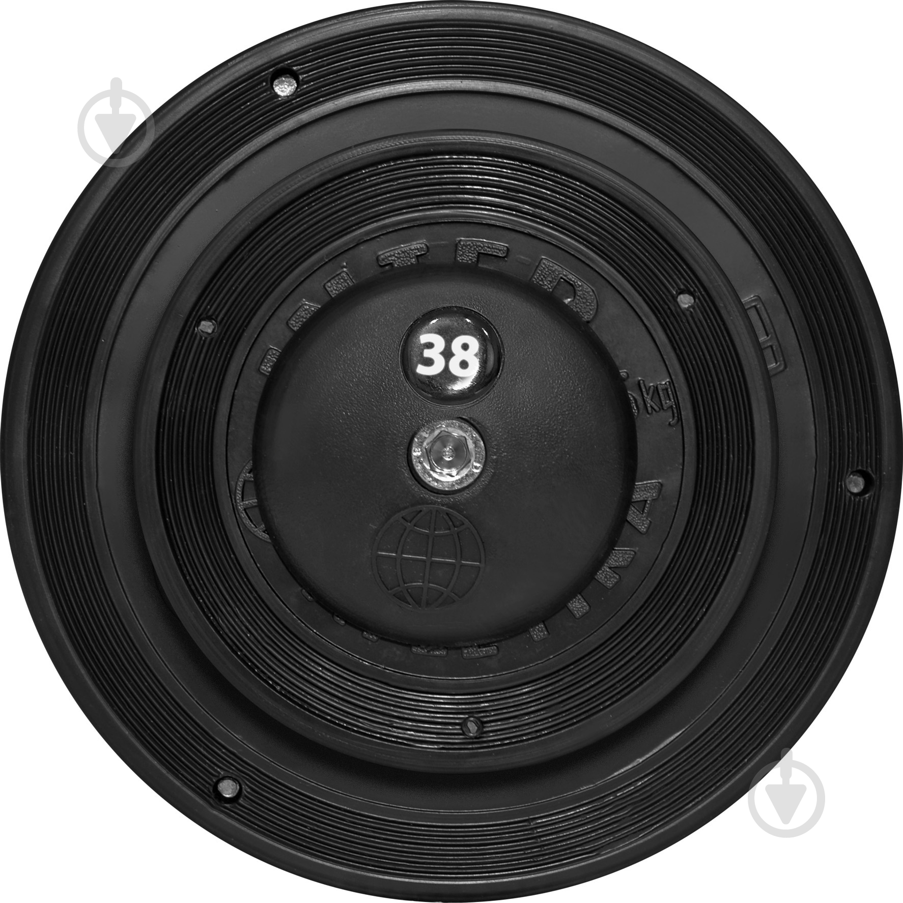 Гантель InterAtletika ST552.38 38 кг черный - фото 3