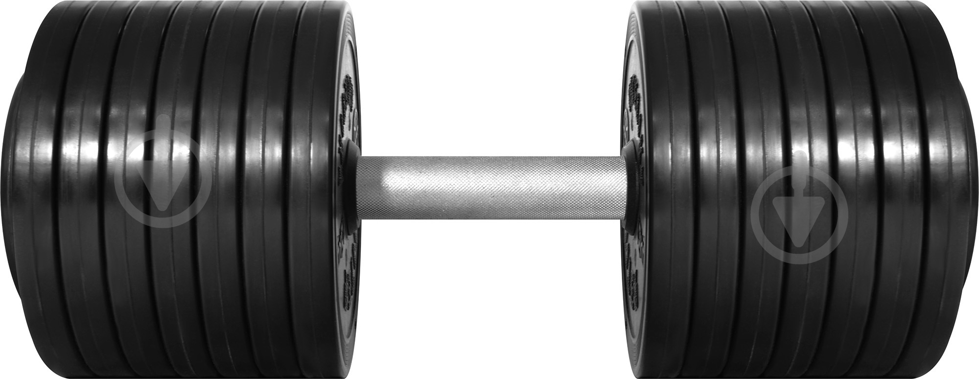 Гантель InterAtletika ST552.38 38 кг черный - фото 2