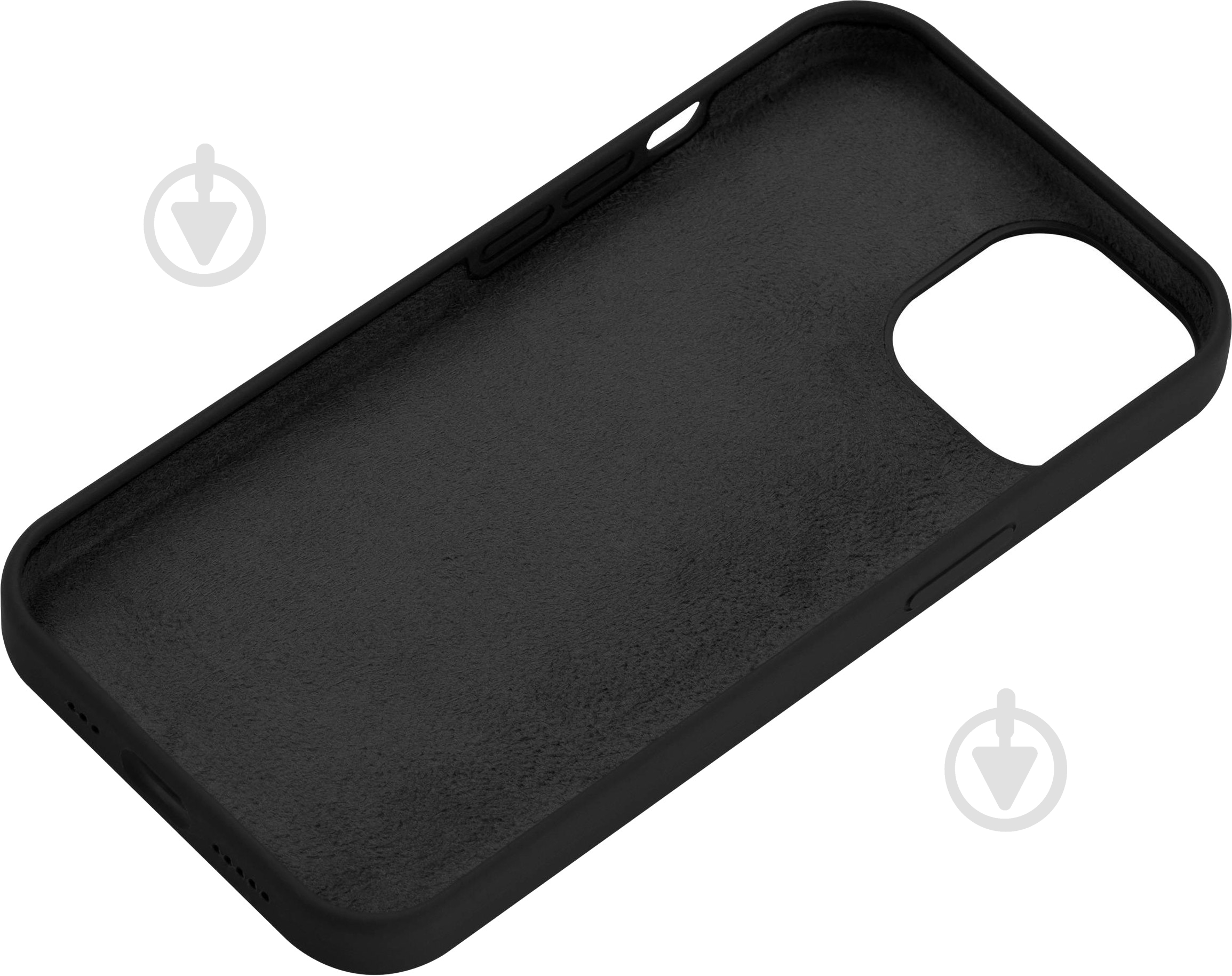 Чехол 2E Basic Liquid Silicone для Apple iPhone 14 black (2E-IPH-14-OCLS-BK) - фото 2