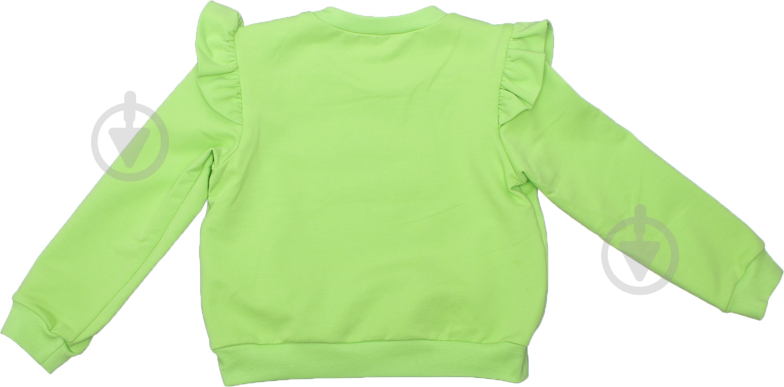 Реглан для девочки Sasha р.122 зеленый 4581/2 - фото 3