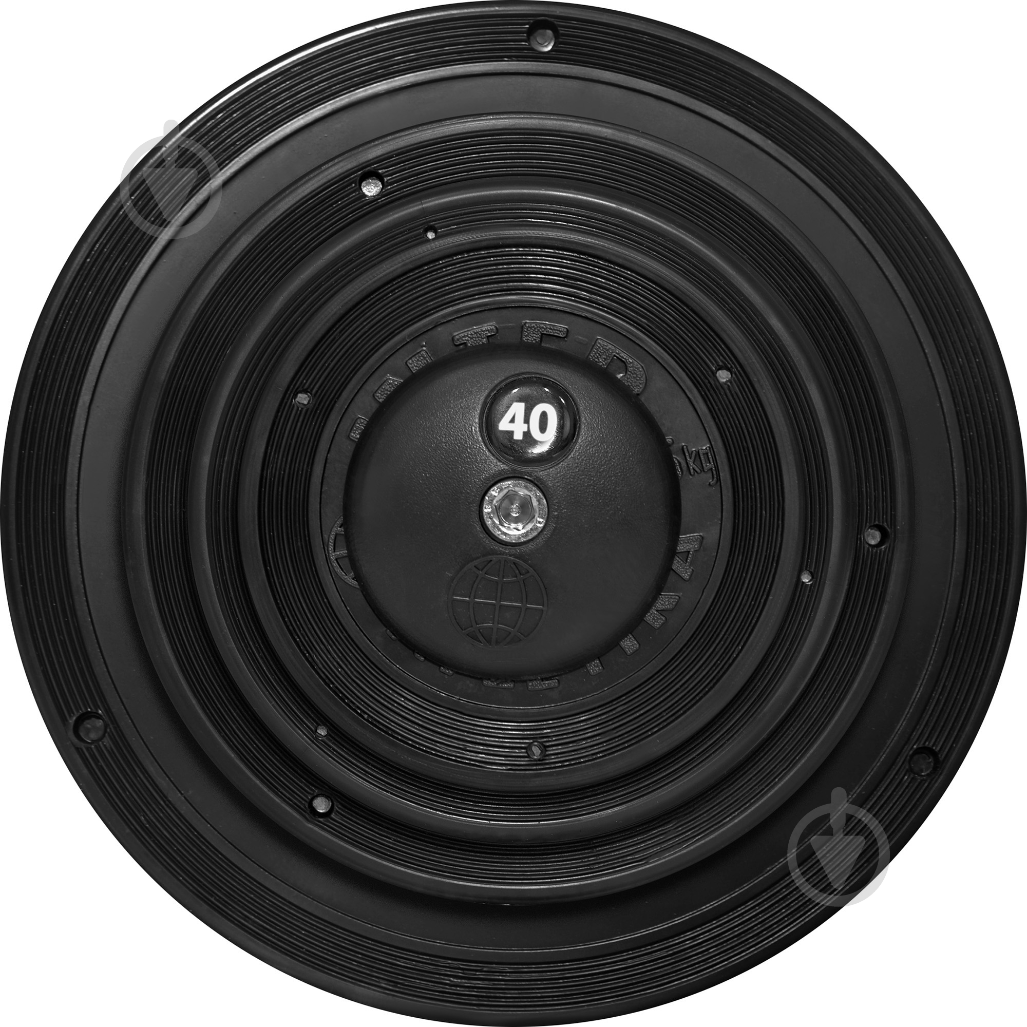 Гантель InterAtletika ST552.40 40 кг черный - фото 2