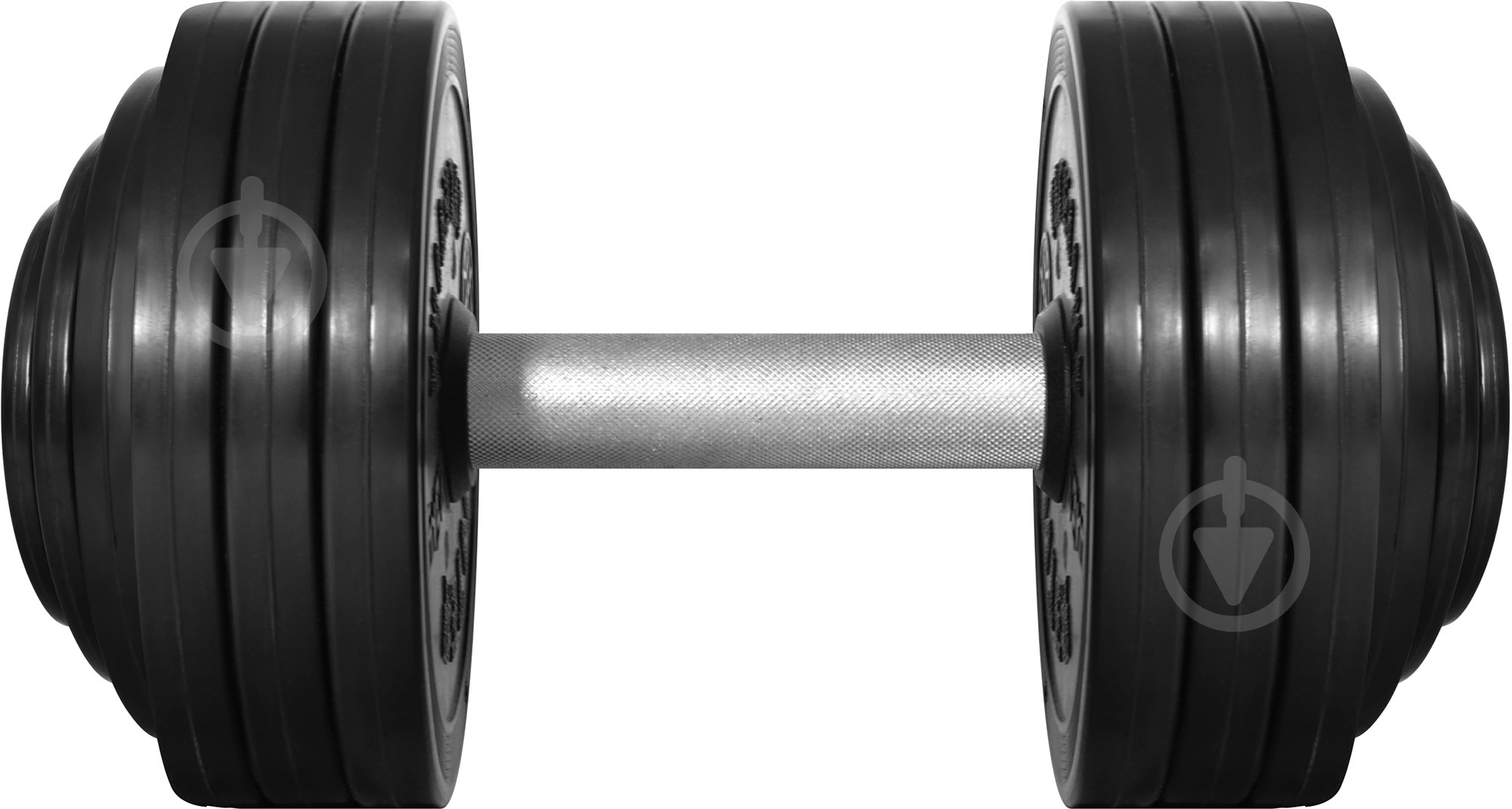 Гантель InterAtletika ST552.40 40 кг черный - фото 3