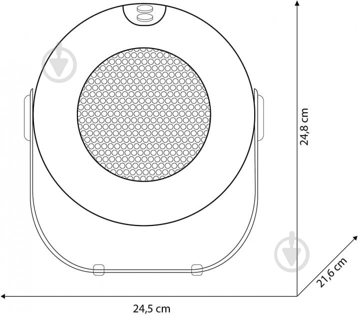 Тепловентилятор Olimpia Splendid CALDODESIGN S - фото 5 Тепловентилятор Olimpia Splendid CALDODESIGN S - фото 5