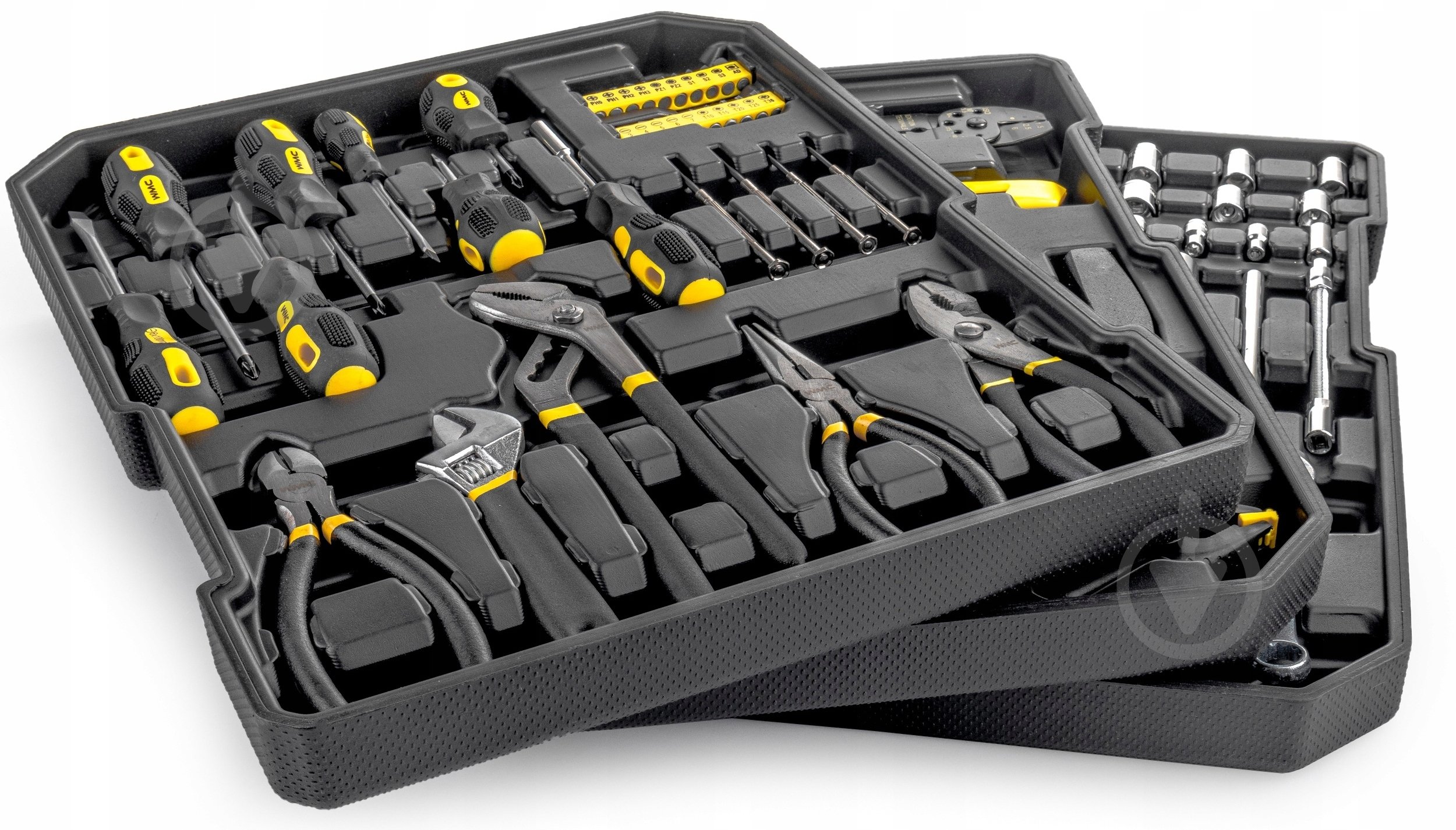 Набор ручного инструмента WMC TOOLS 186 шт. WMC186-3 - фото 7