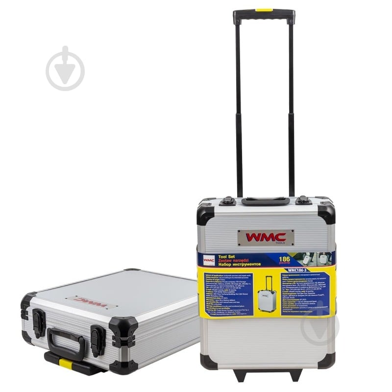 Набор ручного инструмента WMC TOOLS 186 шт. WMC186-3 - фото 11