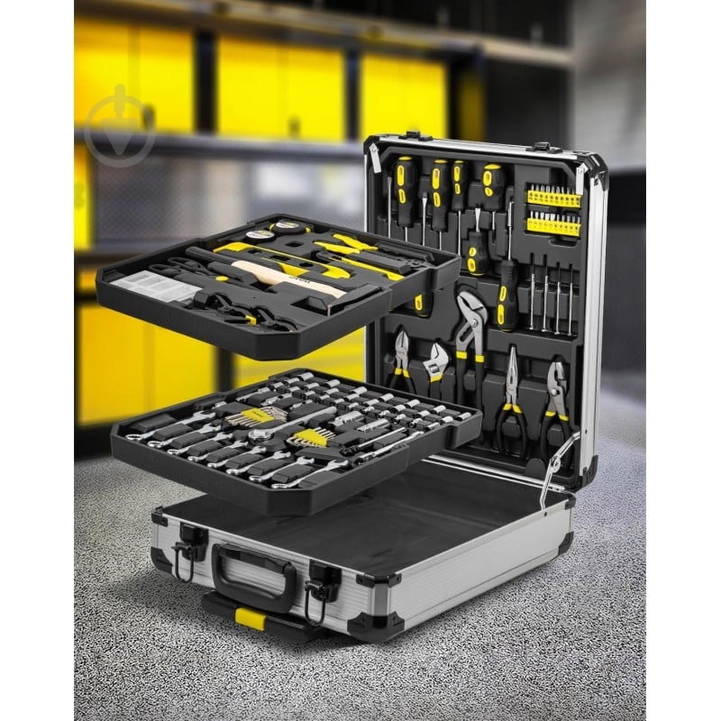 Набор ручного инструмента WMC TOOLS 186 шт. WMC186-3 - фото 1