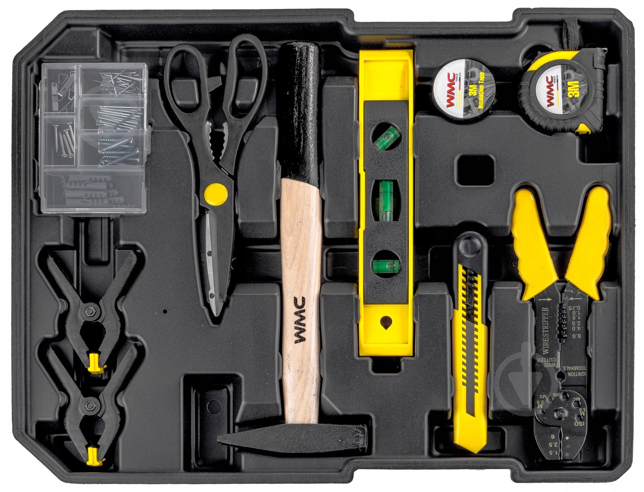Набор ручного инструмента WMC TOOLS 186 шт. WMC186-3 - фото 3