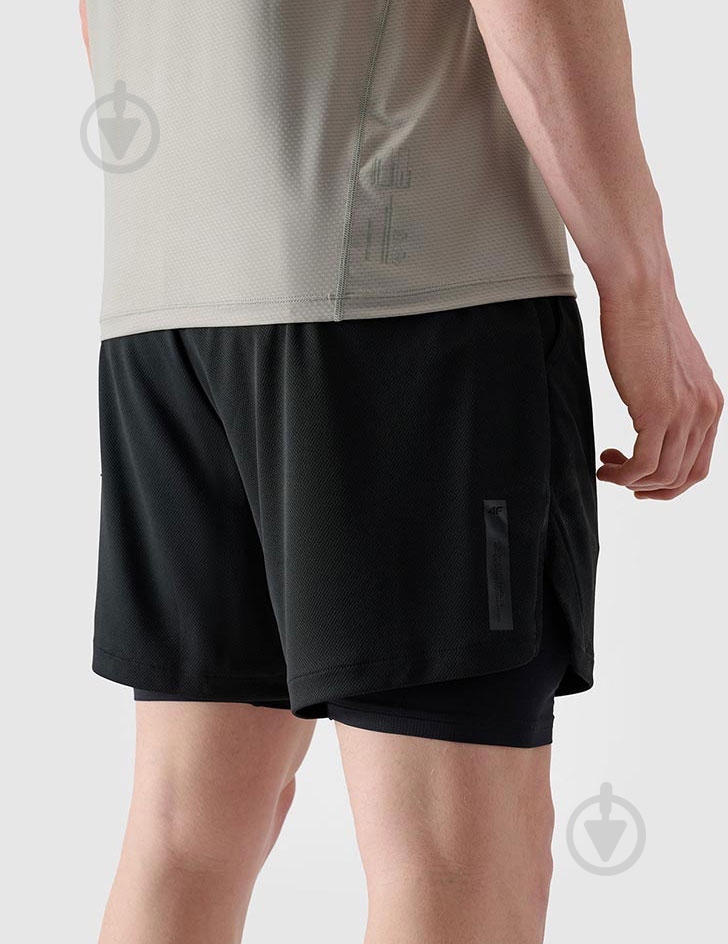 Шорти 4F SHORTS FNK M0866 р. L чорний - фото 3 Шорти 4F SHORTS FNK M0866 р. L чорний - фото 3