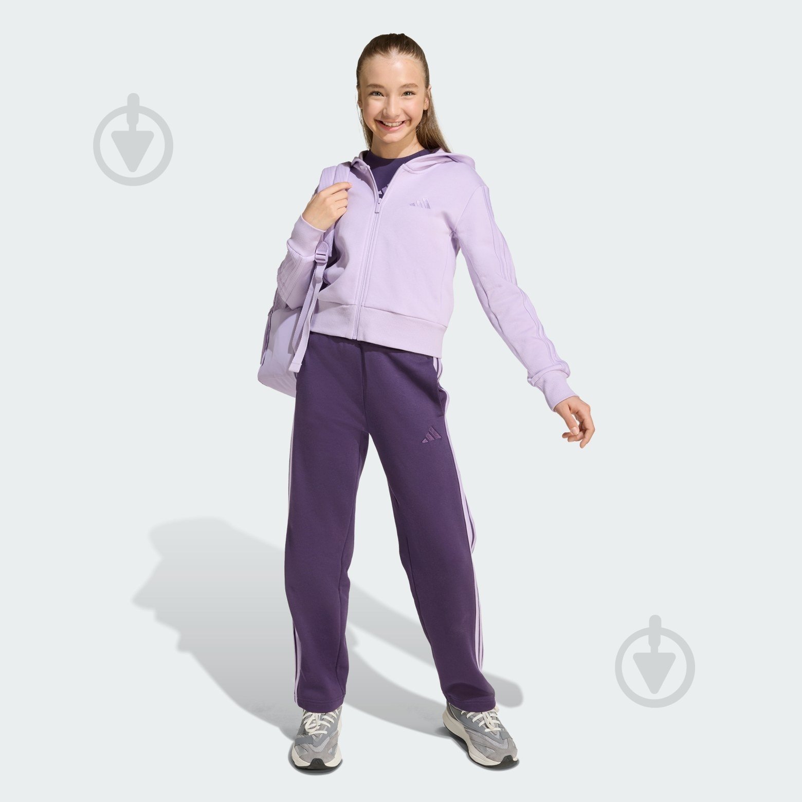 Спортивный костюм Adidas JN2439 р.140 фиолетовый - фото 3