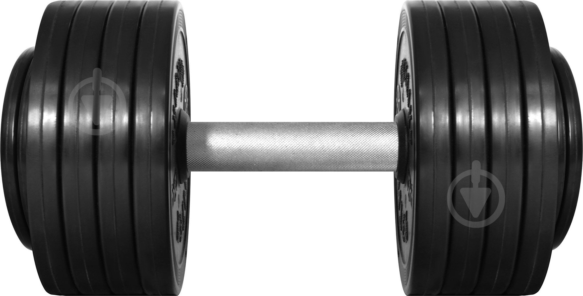 Гантель InterAtletika ST552.46 46 кг черный - фото 3