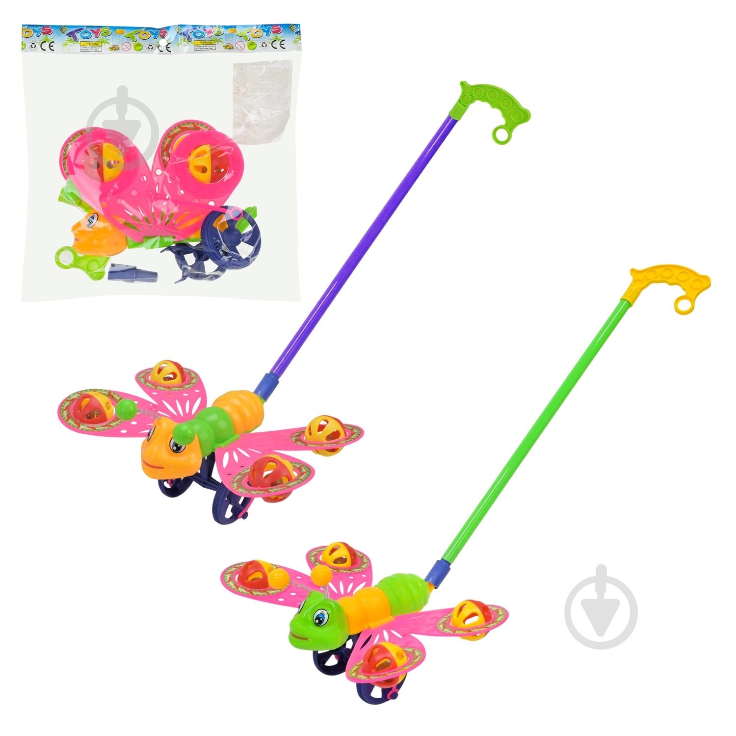 Игрушка-каталка Shantou 198-2 - фото 1 Игрушка-каталка Shantou 198-2 - фото 1