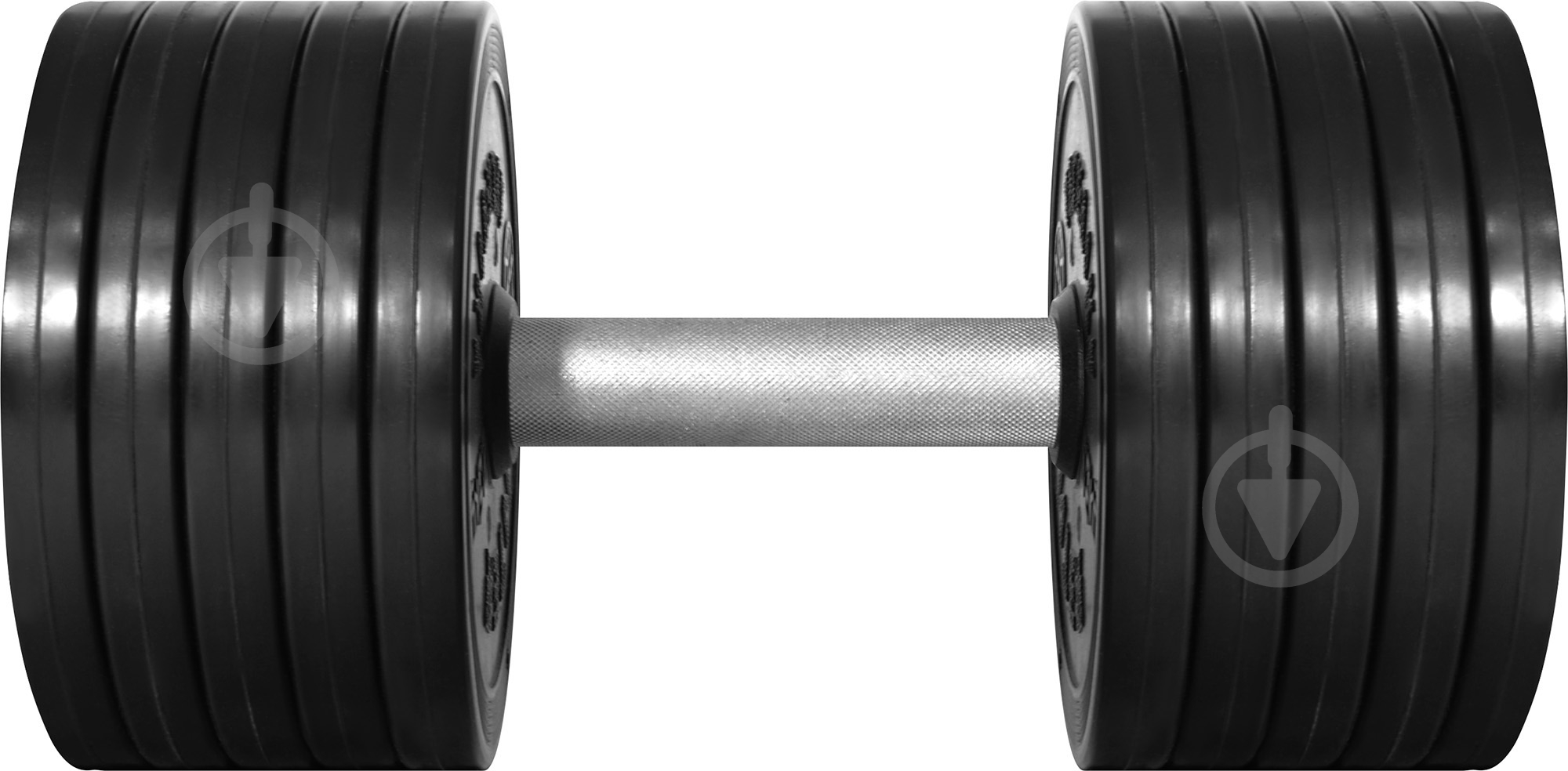 Гантель InterAtletika ST552.52 52 кг черный - фото 2