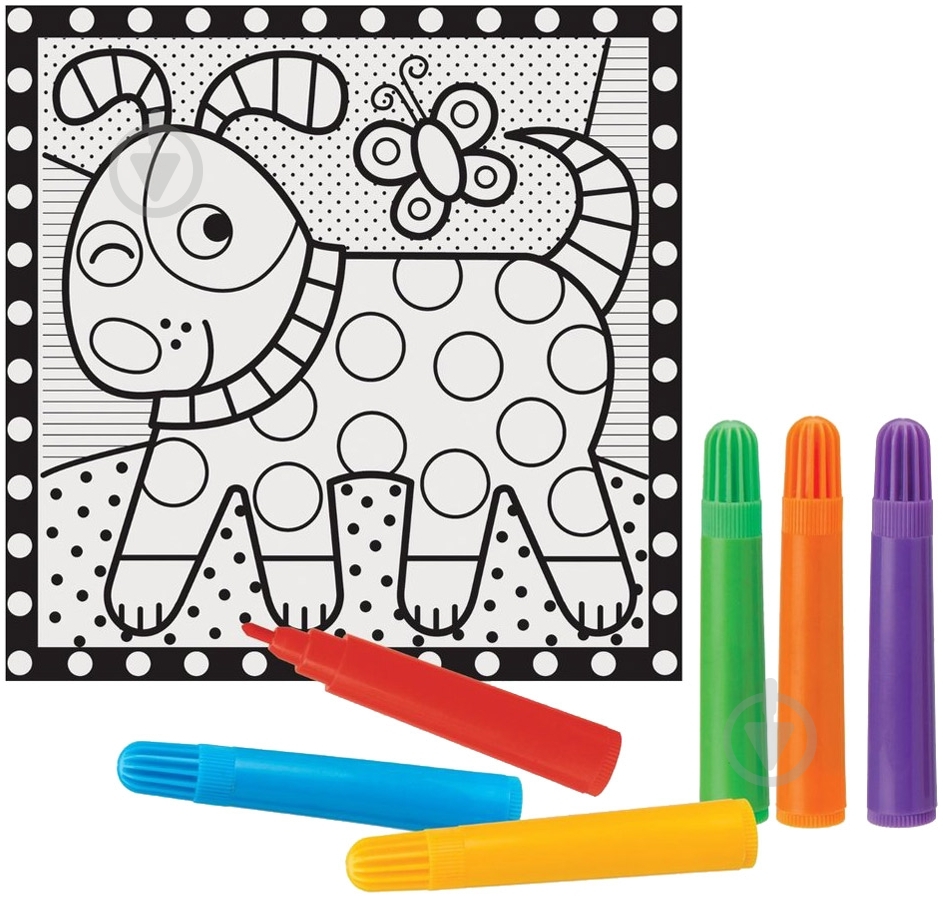 Роспись на холсте Alex со щенком 361D - фото 2