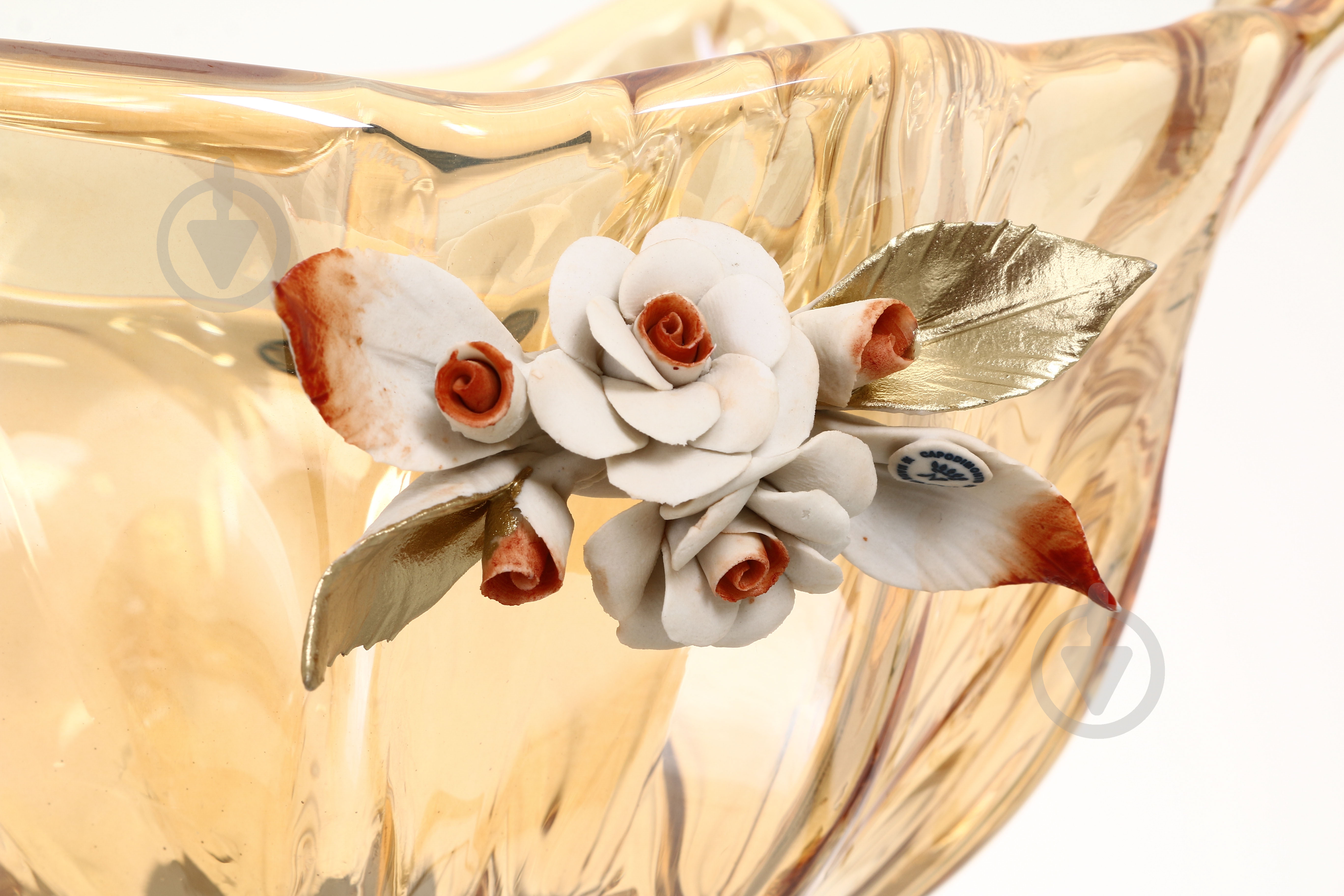 Фруктовница White cristal Camomilla медовый - фото 3