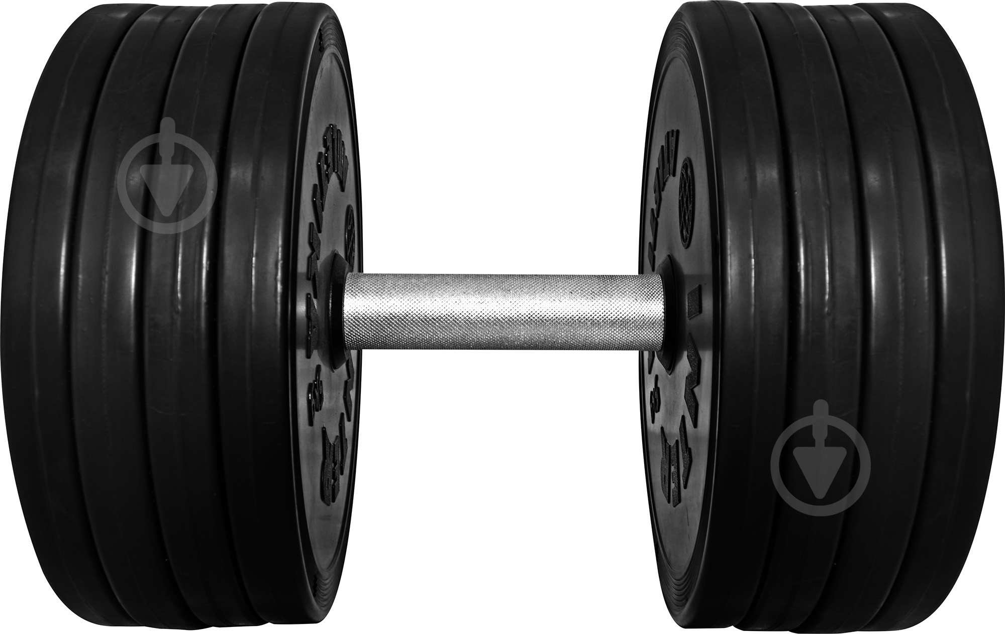 Гантель InterAtletika ST552.45 45 кг черный - фото 2