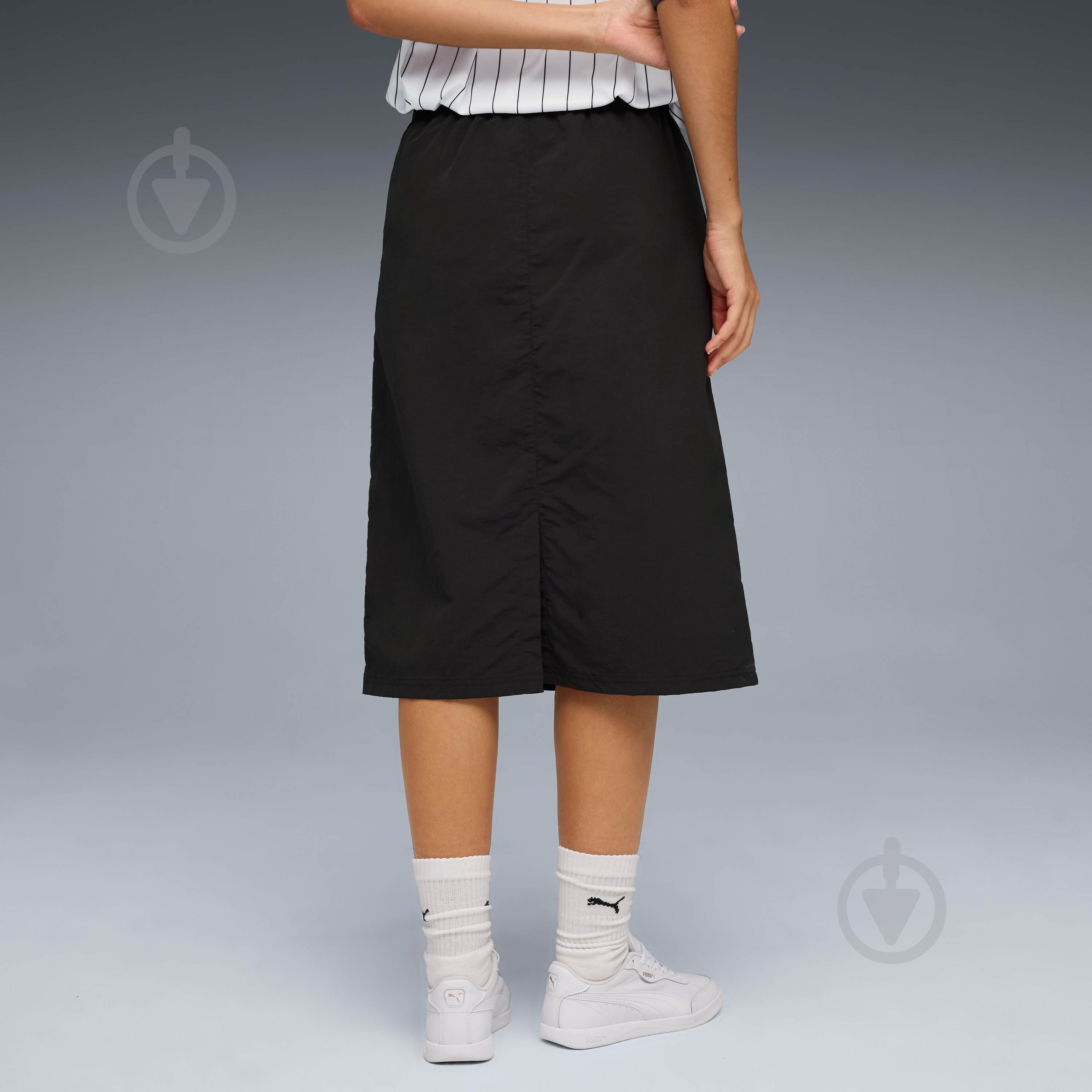 Спідниця Puma HER Comfort Woven High-Waist Skirt 68815501 р.XL чорний - фото 2