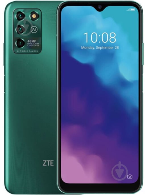 Смартфон ZTE Blade V30 Vita 4/128GB green (850647) - фото 1