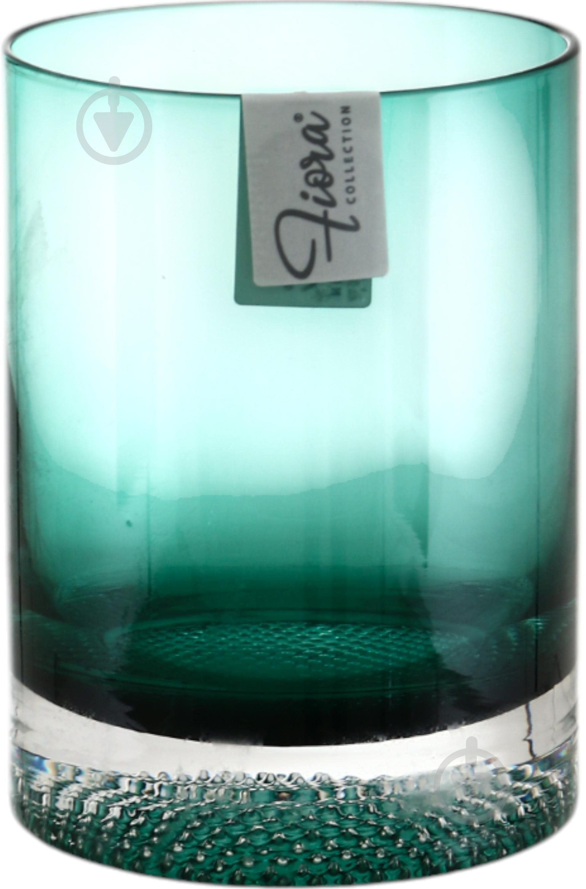 Склянка низька Fiora Scandi Green скло 365 мл 1 шт. - фото 1